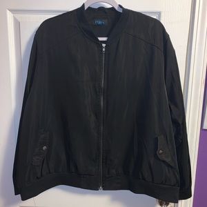 Black Bomber Jacket